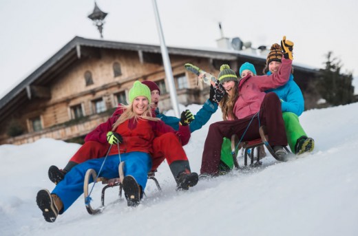 Rodeln in Flachau