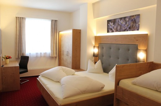 4 große Schlafzimmer im Appartement E